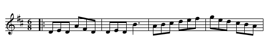 HUMORS OF TIPPERARY - staff notation