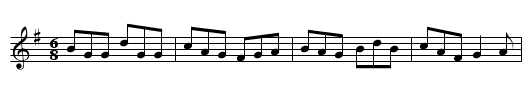 Humours of Ballingarry, The - staff notation