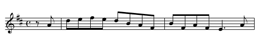 Humours of Ballyconnell - staff notation