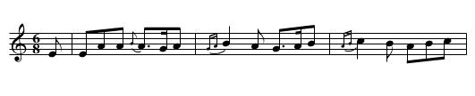 Humours of Bandon, The - staff notation