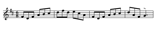 Humours of Drinagh, The - staff notation
