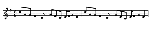Humours of Dublin [2], The - staff notation