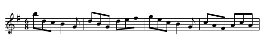 Humours of Dublin [2] - staff notation