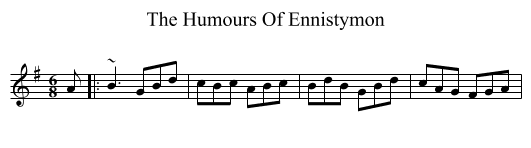 Humours Of Ennistymon, The  - staff notation