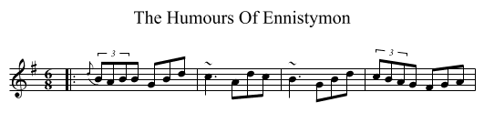 Humours Of Ennistymon, The  - staff notation
