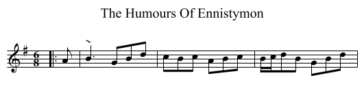 Humours Of Ennistymon, The  - staff notation