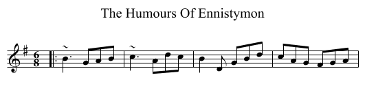 Humours Of Ennistymon, The  - staff notation