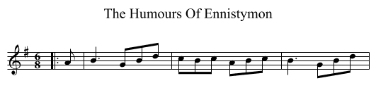 Humours Of Ennistymon, The  - staff notation