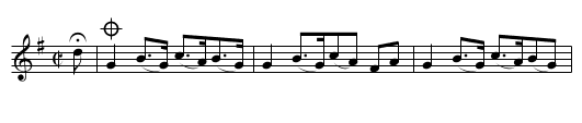 Humours of Flip - staff notation