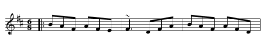 Humours of Glendart, The - staff notation