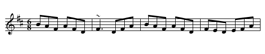 Humours of Glendart, The - staff notation