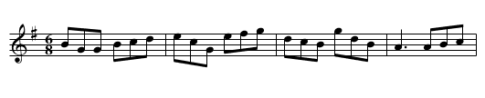 Humours of Kesh, The - staff notation