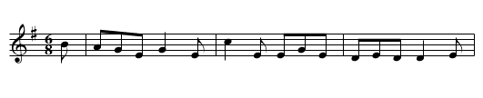 Humours of Kilclogher - staff notation