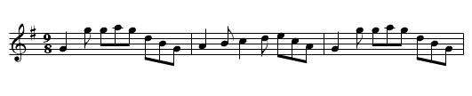 Humours of Kilkenny, The - staff notation