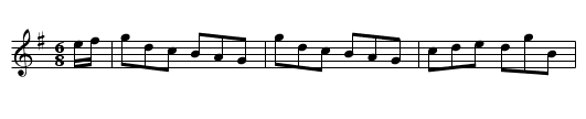 Humours of Limerick, The - staff notation