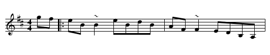 Humours of Lissadel - staff notation