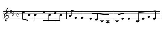 Humours of Lissadell, The - staff notation
