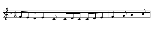 Humours of Mám, The - staff notation