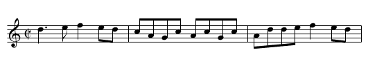 Humours of Scariff, The - staff notation