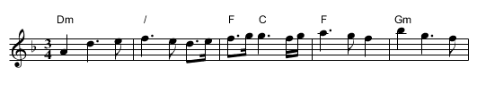 Humours of the Age - staff notation
