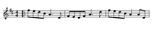 Humours Of Toomagh [1], The - staff notation