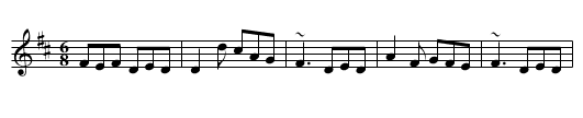 Humours of Trim - staff notation