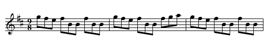 Humours of Whiskey, The - staff notation
