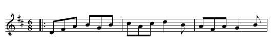 Humpty Dumpty - staff notation