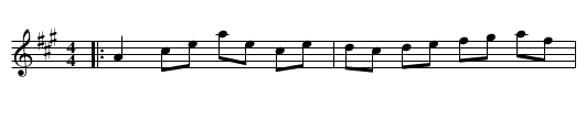 Humpty Dumpty - staff notation