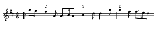 Hundred Pipers (bagpipe version) - staff notation