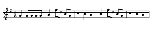 Hungarian Minuet. JClw.22, The - staff notation
