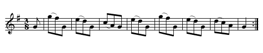 Hungarian Waltz. JaW.118 - staff notation