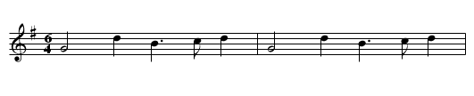 Hunsup,A.(Hunt's up). HA11 - staff notation