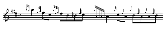 Hunters Bog - staff notation