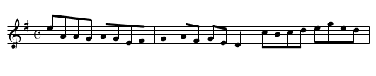 Hunter's Purse, The - staff notation
