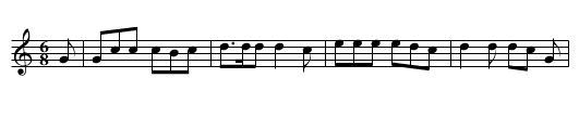 Hunting the hare - Nankivell - staff notation