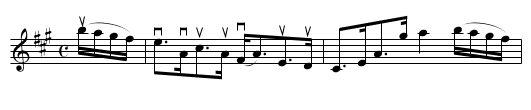 HUNTLY'S WEDDING MEDLEY - staff notation
