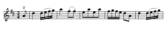 HUNTSMAN'S CHORUS, THE  - staff notation
