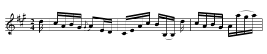 Hurricane, The - staff notation