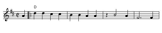 Hurry, Hurry, Hurry #2 - staff notation
