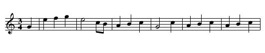 Hush Alee - staff notation