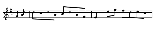 Hut in the Bog (A) - staff notation