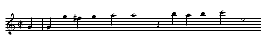 Hy Patillion - staff notation