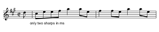 Hyway to Linton. JBut.946, The - staff notation