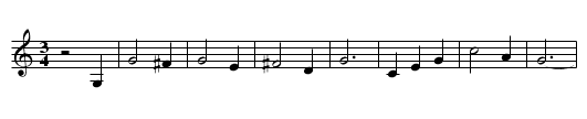 I Am a Suffragette - staff notation