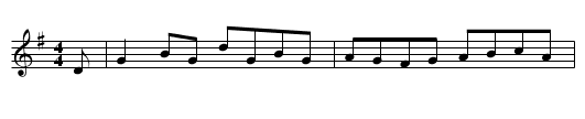 I am waiting for you - staff notation