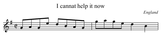 I cannat help it now - staff notation