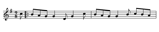I dinna Ken - staff notation