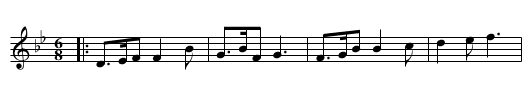 I Ha'e Laid a Herring in Salt - staff notation