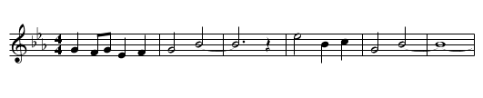 I have a Song to Sing-O - staff notation